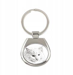 Art-Dog Macska Török angora kulcstartó macska, fényképes kulcstartó (5055882473652)