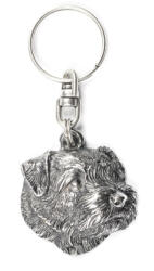 Art-Dog Norfolk terrier kutya kulcstartó, kulcstartó, medál (5906111201303)