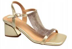 Artiker Női szandál Artiker 56C1389 40 Arany Kimeneti Strasszok Kényelmes (56C1389 Złote)