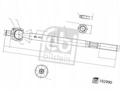 Febi Bilstein Kormányrúd Febi Bilstein 192990
