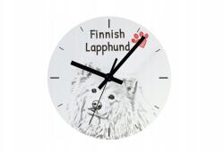 Finn lapphund falióra kutyával lógó és álló, személyre szabható fényképpel (5060381106628)