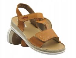 Helios Női Szandál Helios 155 Világosbarna Kényelmes Tépőzáras Valódi Bőr (155.071) - allegro - 18 155 Ft