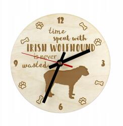 Art-Dog Ír farkaskutya gravírozott kutyaóra, átmérő 20 cm, kutya neve (5906111289295)