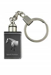 Art-Dog Ló spanyol-norvég kristály kulcstartó ló kulcstartó fényképpel (5055882429154)