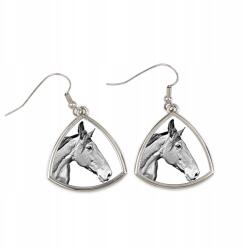 Art-Dog Ló Australian Stock Horse háromszög alakú lógós fülbevaló fényképpel (5055882477230)