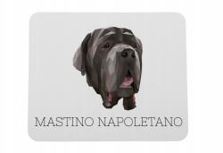 Art-Dog Nápolyi masztiff geometrikus kutya egérpad (5056739223048)