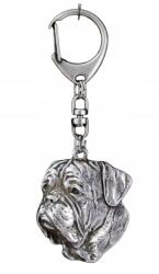 Art-Dog Bordeaux-i kutya kulcstartó, karabineres kulcstartó (5906111202676)