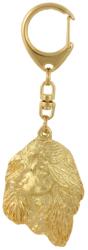 Art-Dog Afgán agár aranyozott kutya kulcstartó, exkluzív kulcstartó (5906111203826)