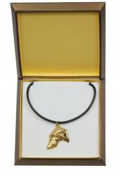Art-Dog Skót agár aranyozott nyaklánc medál kutyával ajándékdobozban (5906111284900)