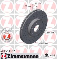 ZIMMERMANN Disc frana ZIMMERMANN SPORT Z 400.5535. 52 (400.5535.52)