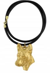 Art-Dog Medence aranyozott nyaklánc kutyával, medál szíjjal (5906111286454)