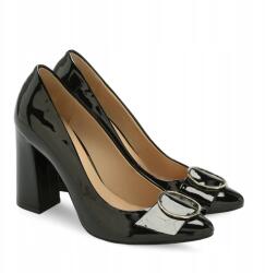 Ryłko Czółenka Ryłko 9E200 37 Fekete lakkozott (5902224486927)