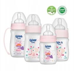Wee Baby Cumisüveg Szett, kislánynak, Wee Baby, 2X250, 2X150ML (6916548609893)