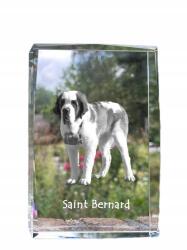 Art-Dog Bernardin fénykép kutya kristályban, emléktárgy, trófea, köszönetnyilvánítás (5055882465862)