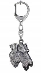 Art-Dog Airedale terrier kulcstartó kutyával, kulcstartó karabinerrel (5906111202645)