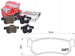 Brembo Fékdob Chevrolet Lacetti Hátsó