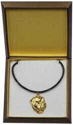 Art-Dog Rottweiler aranyozott nyaklánc medál kutyával ajándékdobozban (5906111284085)