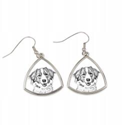 Art-Dog Kooikerhondje háromszög alakú lógós fülbevaló kutyával, fényképpel (5055882475878)