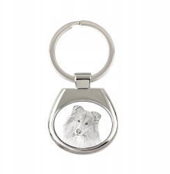 Art-Dog Skót juhászkutya, Collie kutya kulcstartó, fényképes kulcstartó, medál (5055882472143)