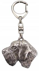 Art-Dog Német vizsla durva szőrű kutya kulcstartó, kulcstartó (5906111202591)