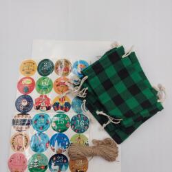 KubekFoto Adventi Naptár Diy Tasakok Önállóan Összerakható (552)