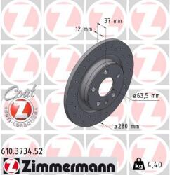 ZIMMERMANN Disc frana ZIMMERMANN SPORT Z 610.3734. 52 (610.3734.52)