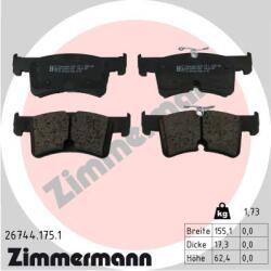 ZIMMERMANN set placute frana, frana disc ZIMMERMANN 26744.175. 1 (26744.175.1)