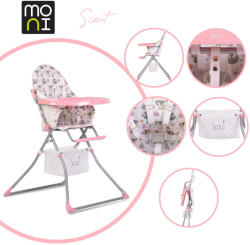 Moni Scaut etetőszék pink