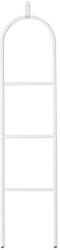 Brabantia Многофункционална закачалка за дрехи Brabantia Linn 1008928, 3 рафта, Овална част за закачане на сако, Устойчива на корозия, Бял (1008928)