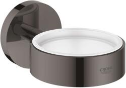 GROHE Suport pentru pahar sau savoniera Grohe Essentials antracit (hard graphite) 40369A01 40369A01 (40369A01) (40369A01)
