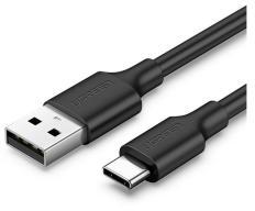 UGREEN adatkábel (USB - Type-C, 3A, gyorstöltő, 300cm) FEKETE