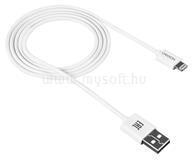 CANYON Lightning USB kábel, 1 méter (fehér) (CNE-CFI1W) (CNE-CFI1W)