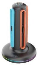 iPega töltő állomás (4 Joy-Con kontroller egyidejű töltése, LED jelzés) FEKETE Nintendo Switch 2 (172324)