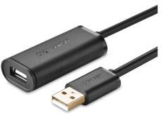 UGREEN US121 adatkábel hosszabbító (USB aljzat - USB, 10m) FEKETE (172727)
