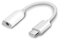 Xiaomi audió adapter kábel (3.5mm jack aljzat - Type-C) FEHÉR