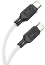 hoco. X90 adatkábel (Type-C - Type-C, 60W, PD gyorstöltő 3.0, 100cm) FEHÉR