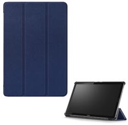 Gigapack Huawei MediaPad M5 10.8 WIFI tok álló (Flip, oldalra nyíló, TRIFOLD asztali tartó funkció) sötétkék (GP-76314)