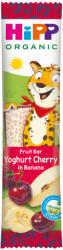 Hipp bio gyümölcsszelet joghurt-meggy banánban 1 éves kortól 23 g - ecofamily