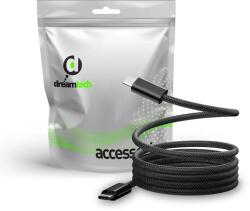 DREAMTECH USB 2.0 Type C Összekötő Fekete 1m 130851 (130851)