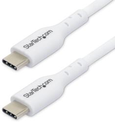 StarTech USB 2.0 Type C Összekötő Fehér 1m USB2CC1MNCWHE (USB2CC1MNCWHE)