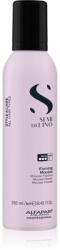 ALFAPARF Milano Semi di Lino Style&Care Firming mousse spuma pentru fixare puternica pentru păr 250 ml