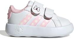 adidas Sportswear adidas Sportswear, Minnie Mouse Grand Court tépőzáras sneaker, Fehér, Világos rózsaszín, 22 EU (JR8130-5.5K)