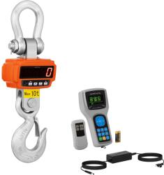 Steinberg Systems Darumérleg - 10 000 kg / 2 kg - LED - digitális - távirányító kijelzővel (SBS-KW-10TW)