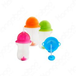 Munchkin Any Angle szívószálas itatópohár 284 ml - 4 féle