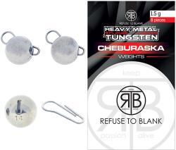 RTB Refuse to Blank Plumb RTB Refuse to Blank Tungsten Cheburashka Weights 0.5g (5940000649746)