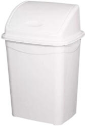 PLANET Billenőfedeles műanyag szemetes Fehér 26L (UP119)