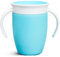 Munchkin itatópohár Miracle Cup 207ml 6hó kék - babamarket