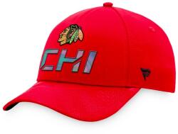 Fanatics Authentic Pro Locker Room Structured Adjustable Cap NHL Chicago Blackhawks Férfibaseballsapka
