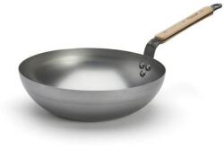 de Buyer 5717.28 Mineral B Bois wok, 28 cm (5717.28)