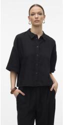 VERO MODA Női ing VERO MODA, 185432, viszkóz, L INTL, fekete (185432)